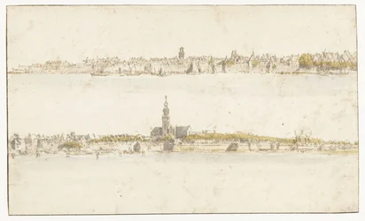 To utsikter over Antwerpen